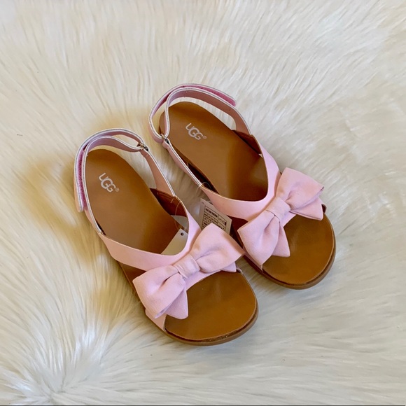 UGG K Fonda Pink Sandals - Picture 4 of 7